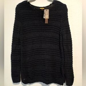 4/$20 ! NWT! Dana Buchman Black Summer Sweater